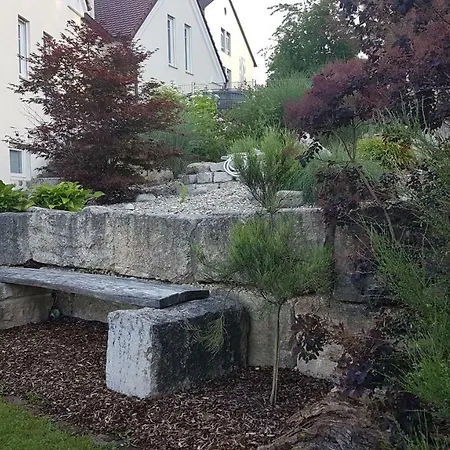 Ferienwohnung Sonnenschein Burgau Buitenkant foto